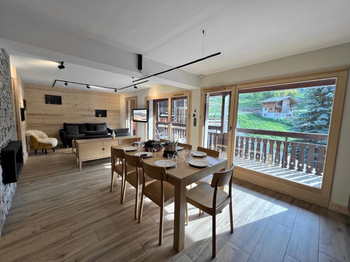 Ours Polaire Bel Appartement Village Et Pistes La Clusaz Kültér fotó