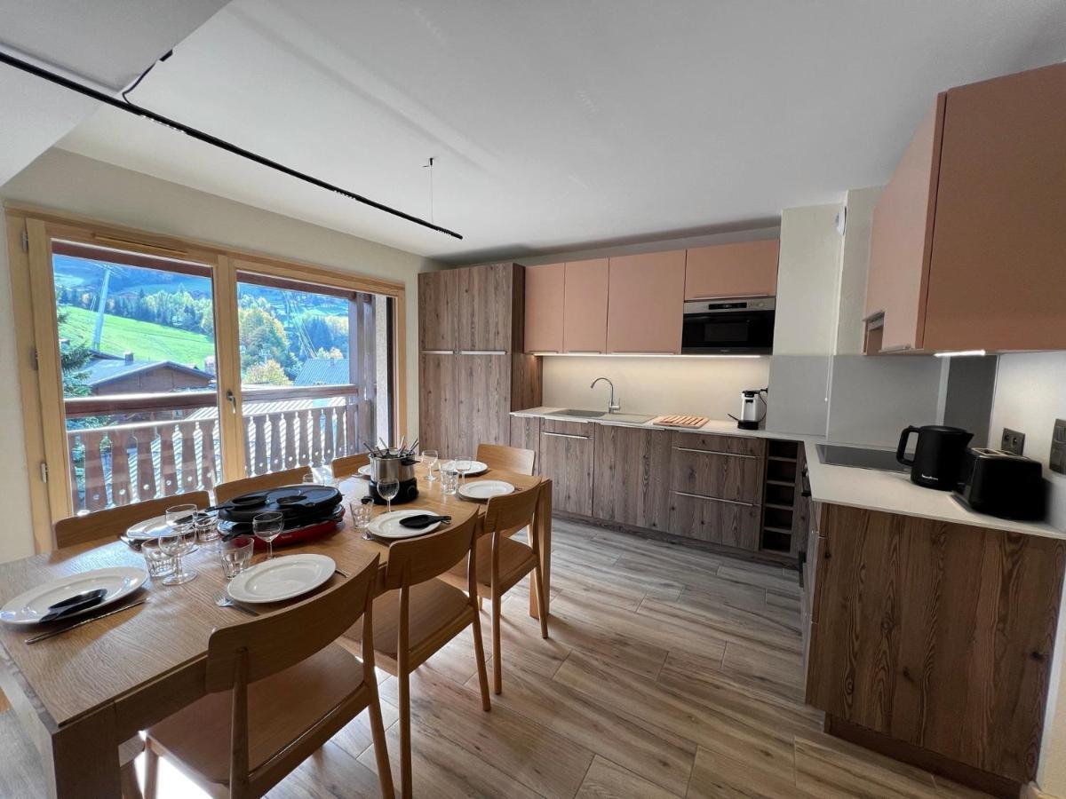 Ours Polaire Bel Appartement Village Et Pistes La Clusaz Kültér fotó