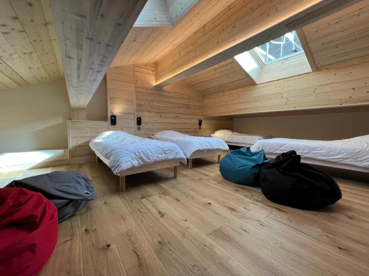 Ours Polaire Bel Appartement Village Et Pistes La Clusaz Kültér fotó